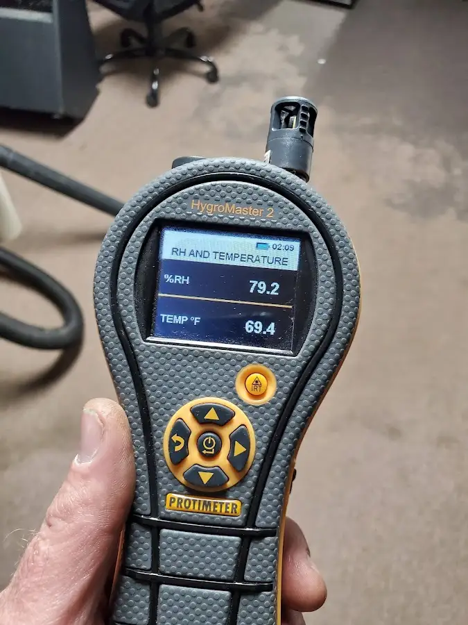 Moisture meter humidity assessment for Mold Remediation & Removal in St. Augustine Shores